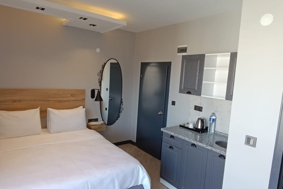 Hostel Amasra Zimmer 01 (Suite mit Küche) – Raumaufteilung