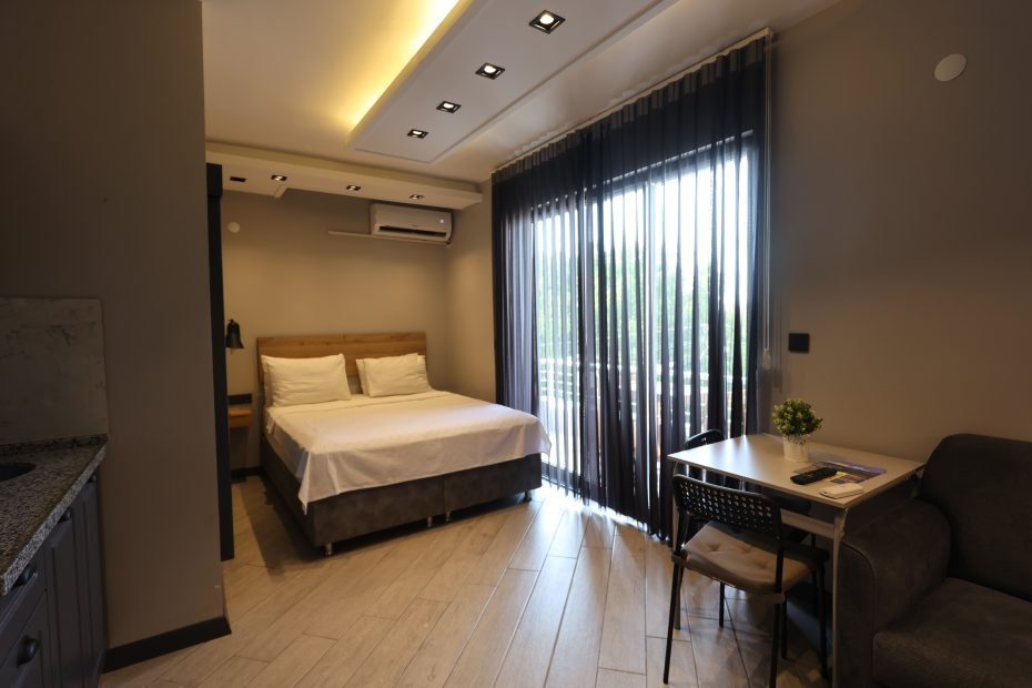 Hostel Amasra 01 Oda (mutfaklı suit) – oda düzeni